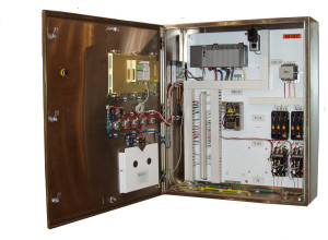 Electrical Panel on the Budzar Industries Bio-Waste Decontamination Systems 